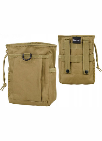 Сумка сброса магазинов Тактическая Складная EMPTY SHELL POUCH MOLLE COYOTE (16156305) Mil-Tec (292132391)