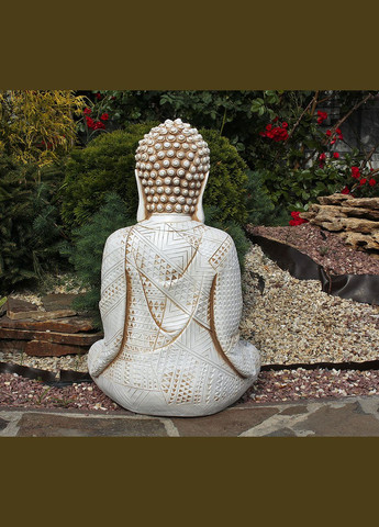 Садова фігура Будда 70х43х32 см (ССП00006 Крем) Гранд Презент (293151887)