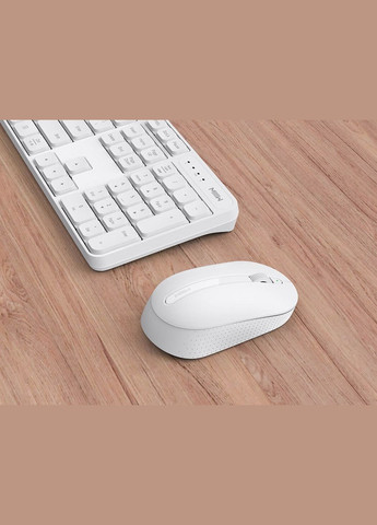 Комплект клавіатура + миша Xiaomi MiiiW wireless keyboard and mouse set White MWWK01 / MWWM01 No Brand (264742916)