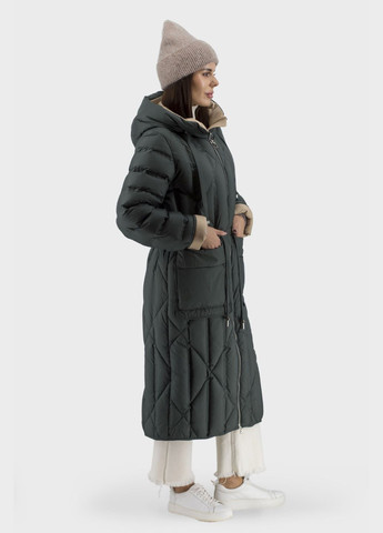 Зеленый зимний Пуховик Snow Owl