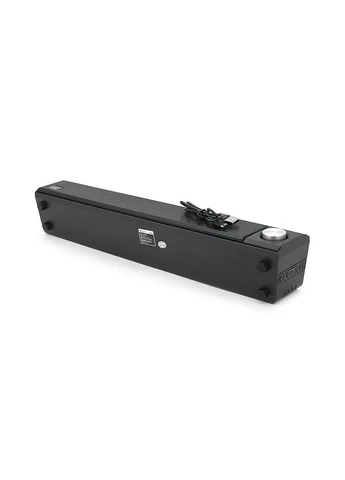 Колонка LED-909 Bluetooth 5.0, 2х5W, 1200mAh, USB/TF/BT/FM/AUX, DC: 5V/1A, Black, BOX, Q40 Kisonli (371388427)