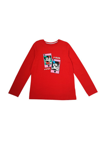 Комбинированная всесезон подростковая пижама для девочки 158 см красный с розовым (0187) Primark