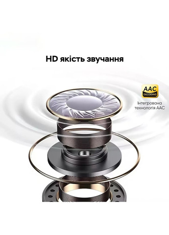 Беспроводные наушники TWS Earbuds - TD Series BT5.3 white (BHUTD01) USAMS US-TD22 (372686829)