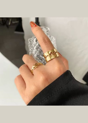 Набор колец 2шт с огнем пламени регулируемые парные кольца для двух влюбленных No Brand (340463721)