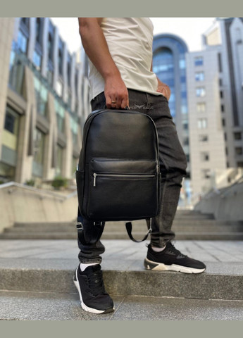 Кожаный мужской рюкзак городской для ноутбука и документов 20334 Tiding Bag (359398545)