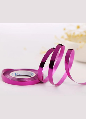 Стрічка для повітряних кульок малинова, 10 метрів No Brand (302313290)