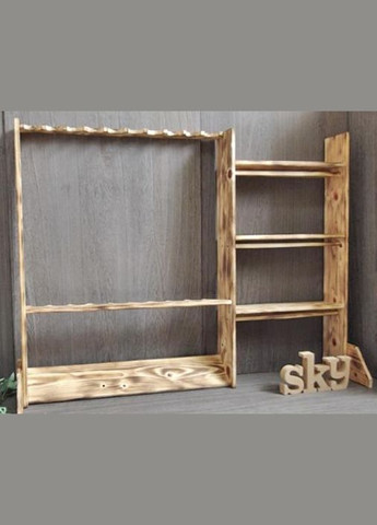 Органайзер для вудок з дерева Бурлин 10 бенгала (РИБ-105027) No Brand (328912144)