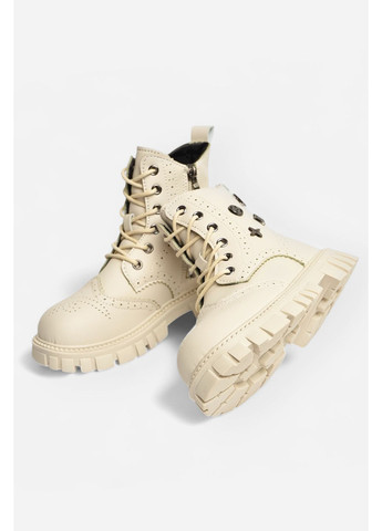 Черевики дитячі демісезонні світло-бежевого кольору Let's Shop (364955846)