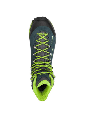 Цветные осенние ботинки мужские randir gtx mid синий-зеленый Lowa
