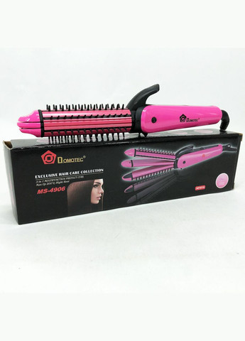 Професійна MS-4906 3в1, Щипці для завивки та об'єму, Плойка для завивки, Компактна FO-359 праска гофре Domotec (351486408)