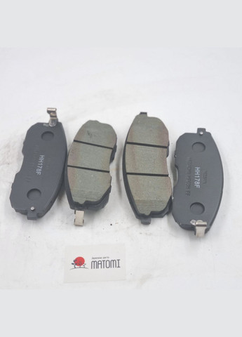 Колодки гальмівні передні дискові BP1764 Жук, Тіана D1060-JN00A MATOMI (345739576)