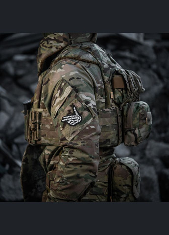 Нашивка Skeleton shooter (вишивка) Black M-TAC (315047809)