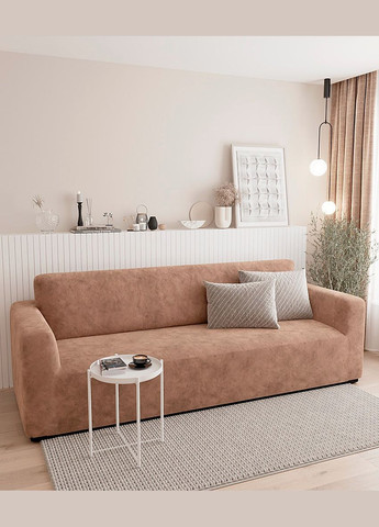 Чехол на подушку для дивана кресла 45х45 см Бежевый No Brand (329142453)