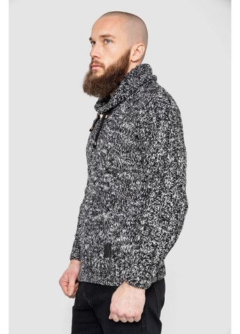 Чорно-білий демісезонний светр чоловічий,, 214r10303 Ager