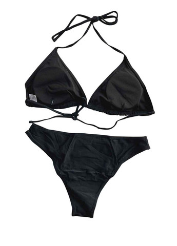 Чорний демісезонний купальник роздільний чорний + туніка + спідниця роздільний No Brand 8194