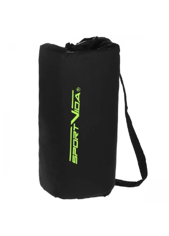 Килимок акупунктурний з валиком Аплікатор Кузнєцова 130 x 50 см SV-HK0353 Black/Green SportVida (315781152)