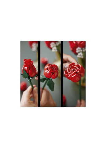 Icons Букет роз 822 деталей (10328) Lego (304055566)