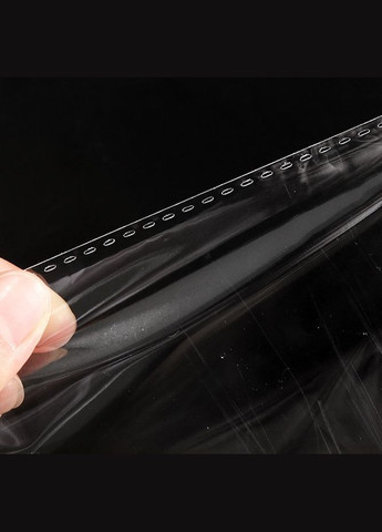 Пакет 70х100 мм поліпропіленовий з клейкою стрічкою прозорий ВОРР PTR No Brand (317764125)