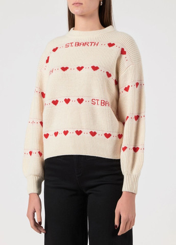 Молочний зимовий светр MC2 Saint Barth