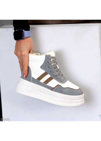 Зимние хайтопы Helen белые зима (368827228)