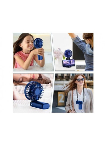 Портативный аккумуляторный беспроводной вентилятор с регулировкой скорости и дисплеем AIN-15 MDR No Brand (371793867)