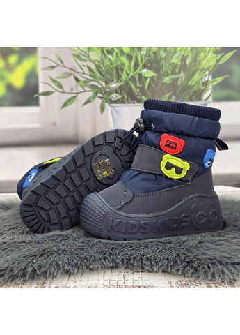 Черевики дутики дитячі для хлопчика зимові на овчині Fashion (369728253)