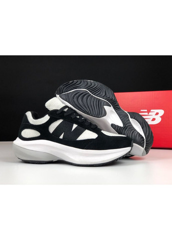 Чорні Осінні чорні з білим демісезонні чоловічі кросівки No Brand