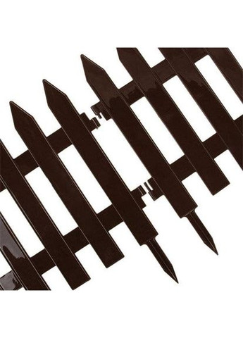 Садова огорожа GARDEN CLASSIC, коричнева, 3,2 м Prosperplast (329826962)