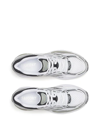Цветные кроссовки progrid omni 9 white/grey s70739-54 Saucony