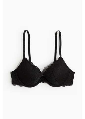 Чёрный бюстгальтер H&M