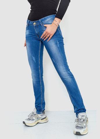 Джинсы женские с потертостями, 244RKL3304 Ager - (360858394)