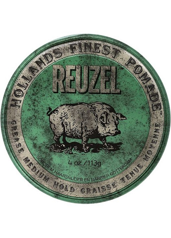 Помада для укладки волос Green Grease Medium Hold Pomade 95g (422147-27297079) Reuzel (368638056)