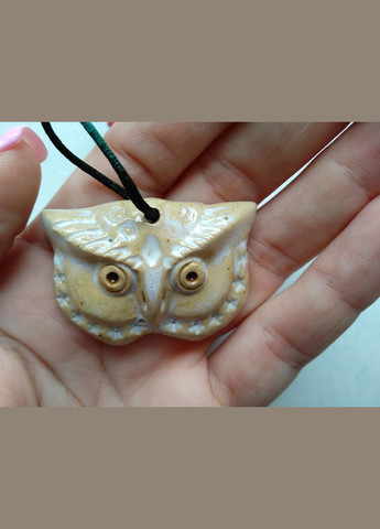 Керамический кулон «Сова» №2 Коти&Ангели (301533035)
