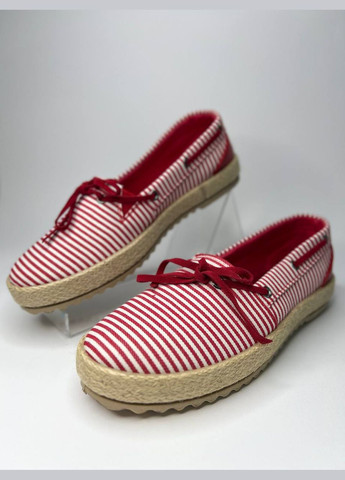 Червоні еспадрильї жіночі Vices смужка (303577513)