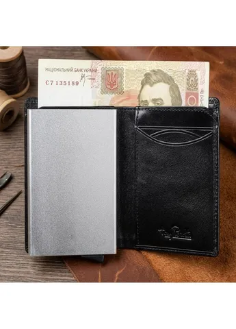 Чоловіча кредитниця Nevada 3758 nero (90599) Чорна Tony Perotti (402543263)