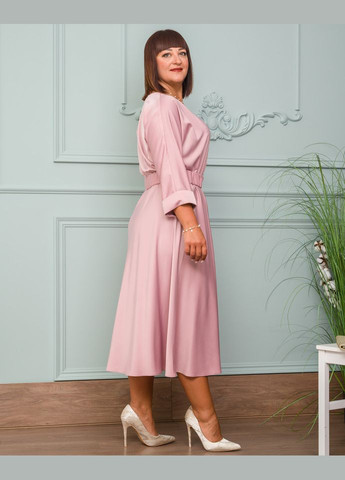 Розовое платье 14547-2 Alenka Plus