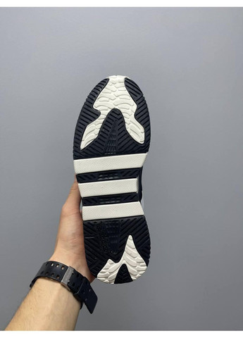 Чорні Осінні кросівки чоловічі adidas niteball black white v3 адідас найтбол No Brand