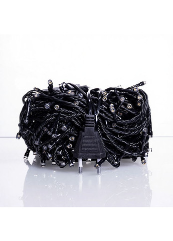 Гирлянда Нить 180 LED 18 м черный, желтый GarlandoPro (363554653)