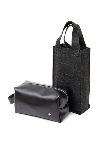 Чоловічий шкіряний несесер 11417 Grande Pelle (368862681)