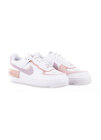 Кросівки жіночі W Air Force 1 Shadow White (CI0919-113) Nike білі демісезони (370780535)