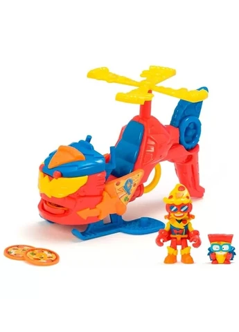 Игровой набор S – ПИЦЦАКОПТЕР (вертолет, казум-кид, фигурка) SuperThings (324110352)
