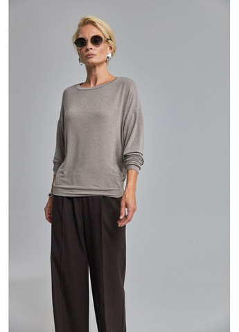 Темно-сірий джемпер 3082 айворі Triko Bakh