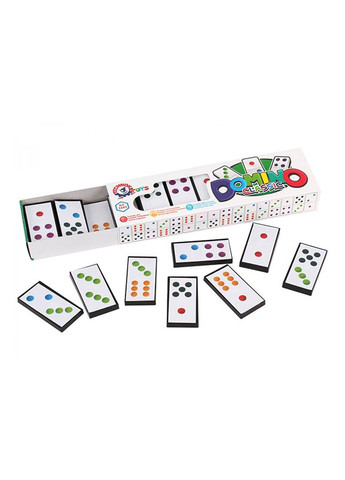 Доміно "Класичне" колір різнокольоровий 00-00159331 ТехноК (314891944)