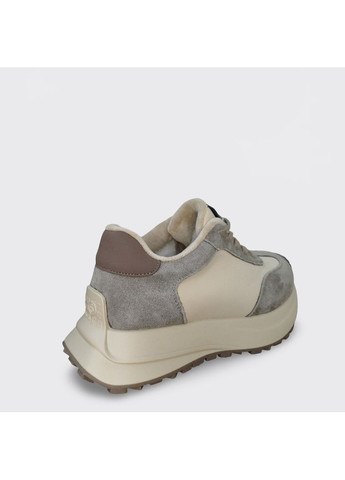 Кросівки жіночі зимові шкіряні (36K01-8) 38 No Brand сірі зими (365642547)