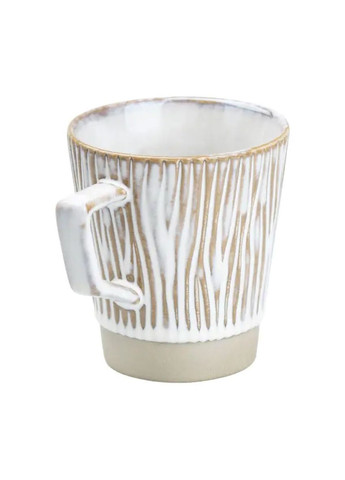 Чашка порцелянова для чаю та кави 300 мл у стилі ретро Коричнева HP7208BR Jooki (358706705)