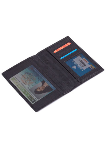 Обкладинка на паспорт 152318-1 шкіряна чорна Eminsa (261481692)