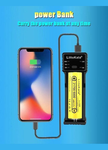 Зарядное устройство для Lii-100C black LiitoKala (322812516)