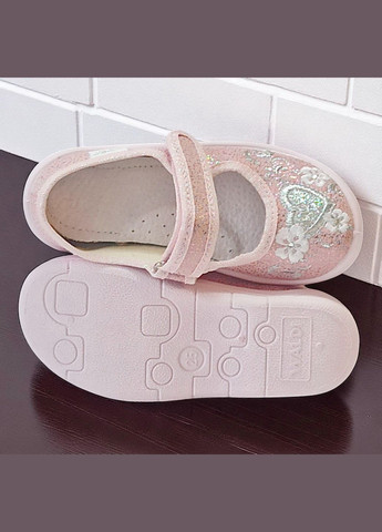 Ортопедичні тапочки на липучці капчики для дівчинки змінне взуття в садок Валді Waldi (338186583)