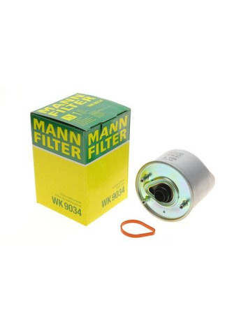 Фильтр топливный PSA 1.6 HDI 10- (пр-во ) WK9034 C.I.U MANN (366110115)