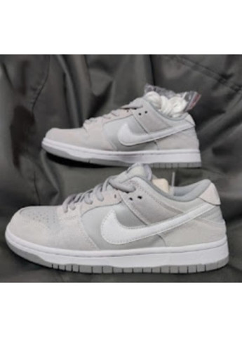 Сірі Осінні кросівки чоловічі nike sb dunk wolf grey найк сб данк No Brand